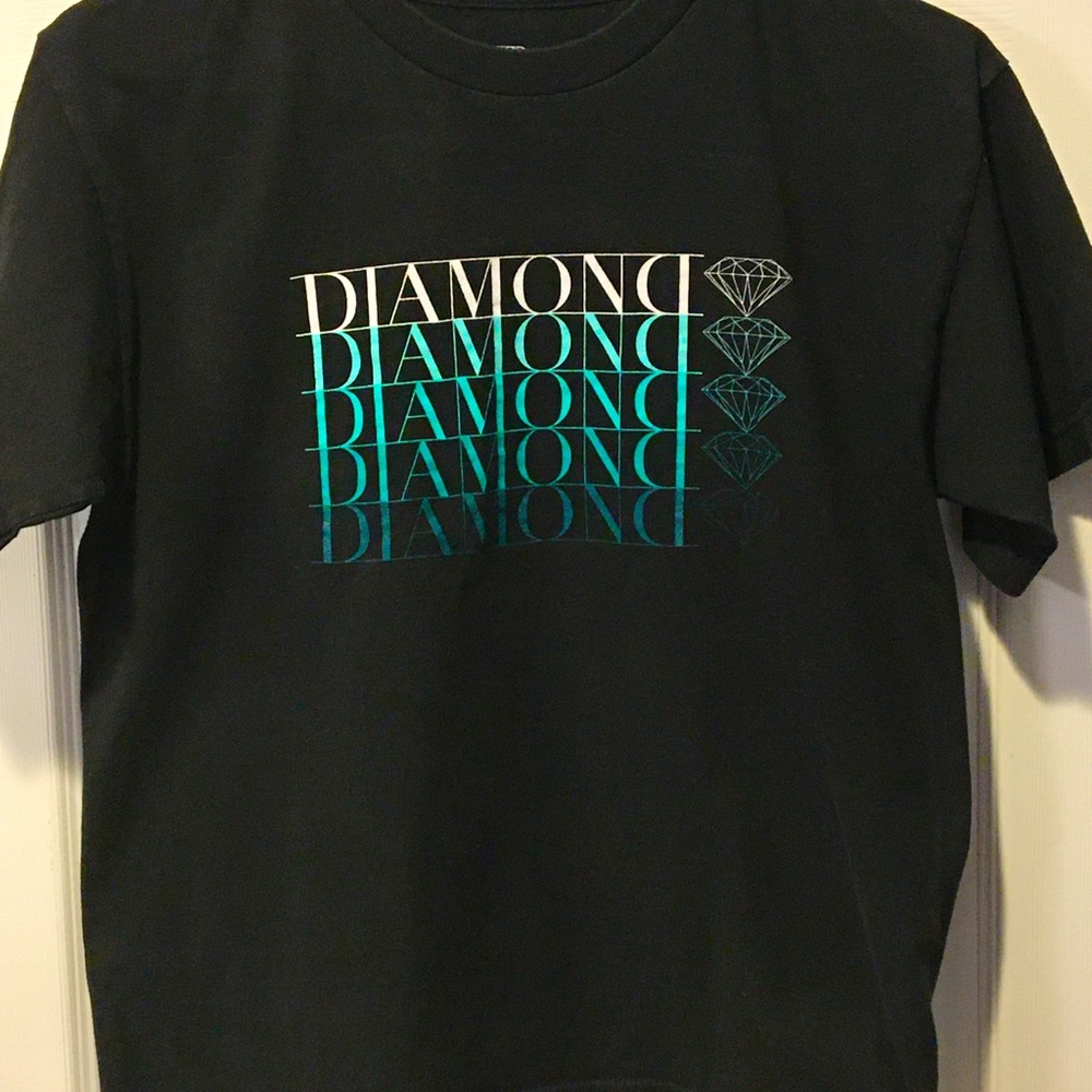 Boys XL Diamond Supply Short Sleeve